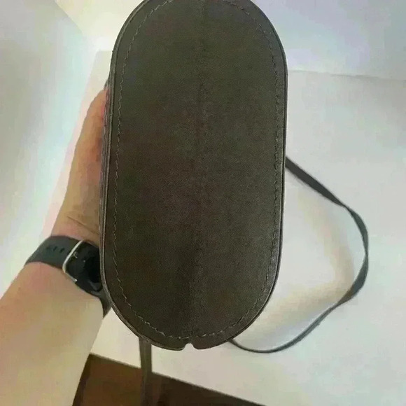 Vintage Genuine Peacock Feather Purse by Comeco Handbag Clutch w/ Strap Brown - Picture 6 of 14